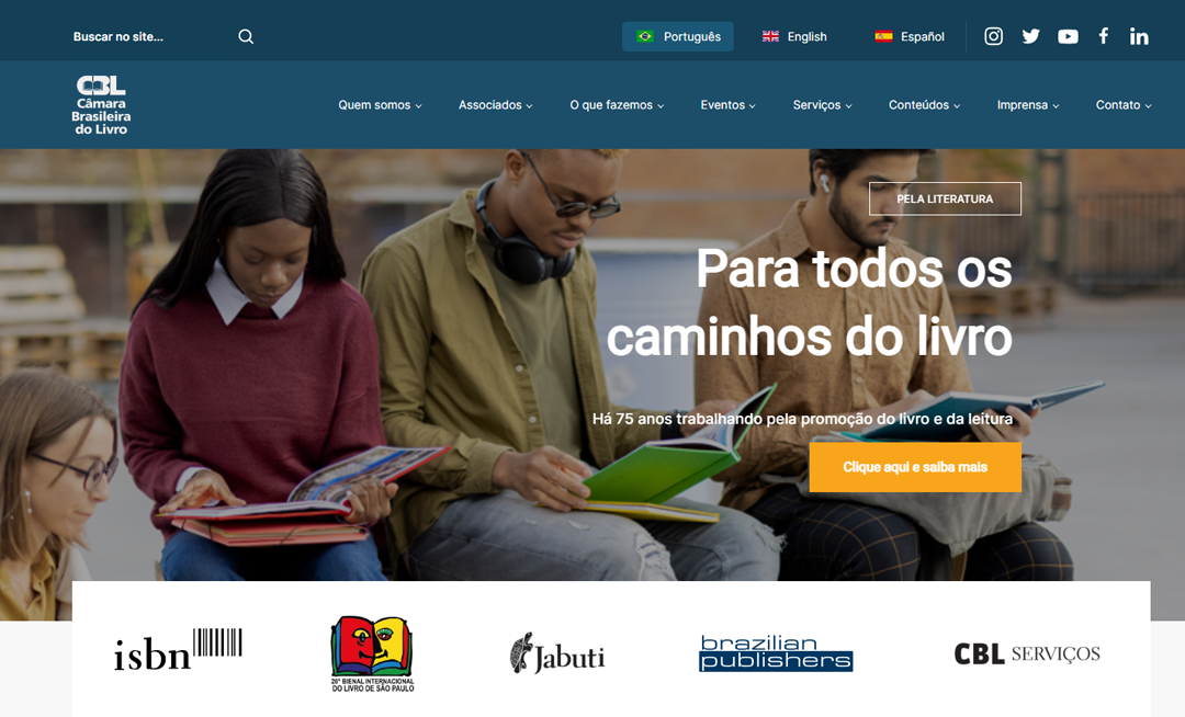 CBL moderniza seu site - Ondas Impressas